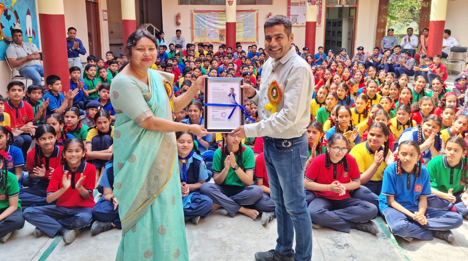 Mental health workshop for students led by Niraj Gera