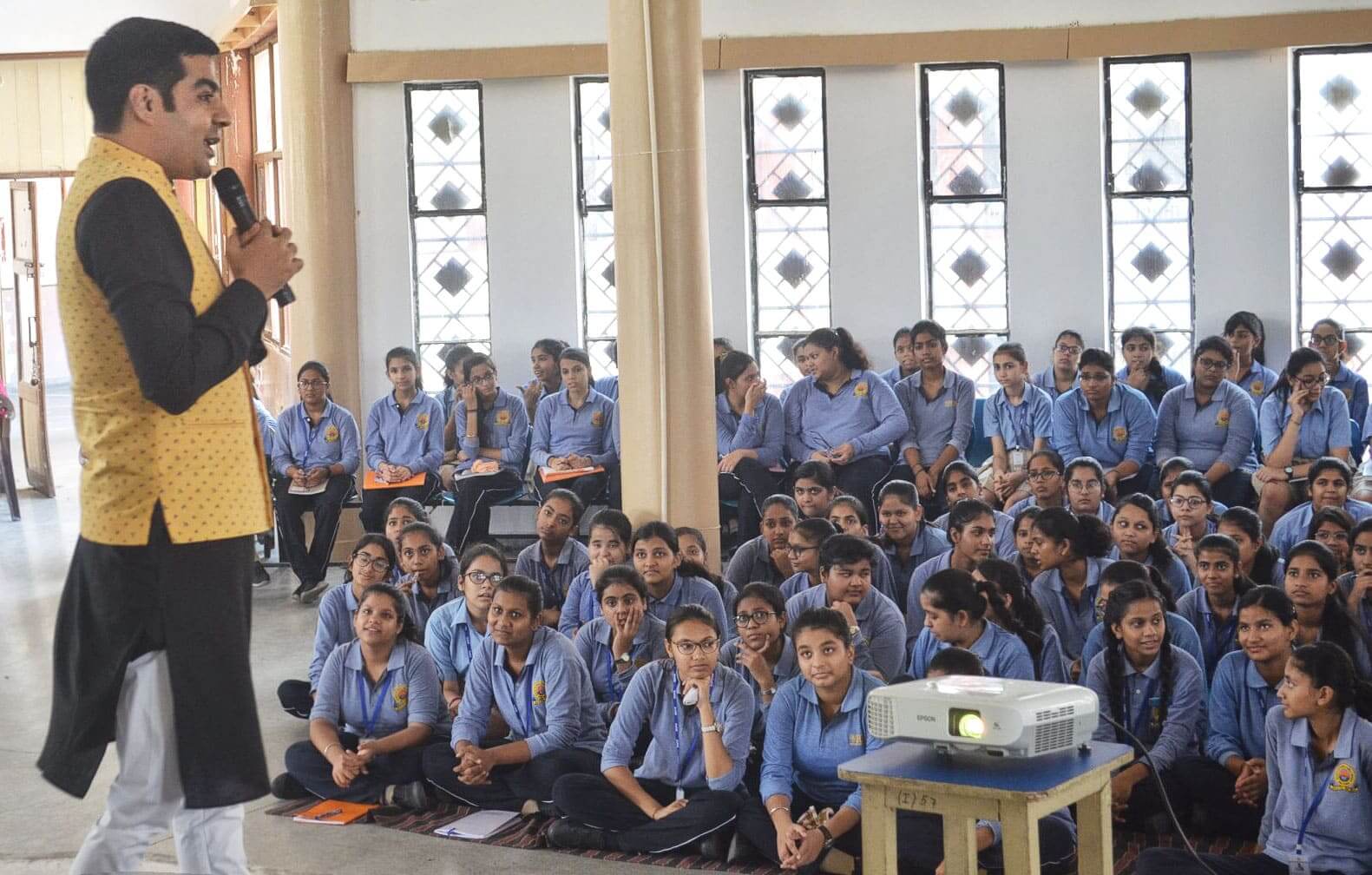 Menstrual hygiene awareness camp in rural India