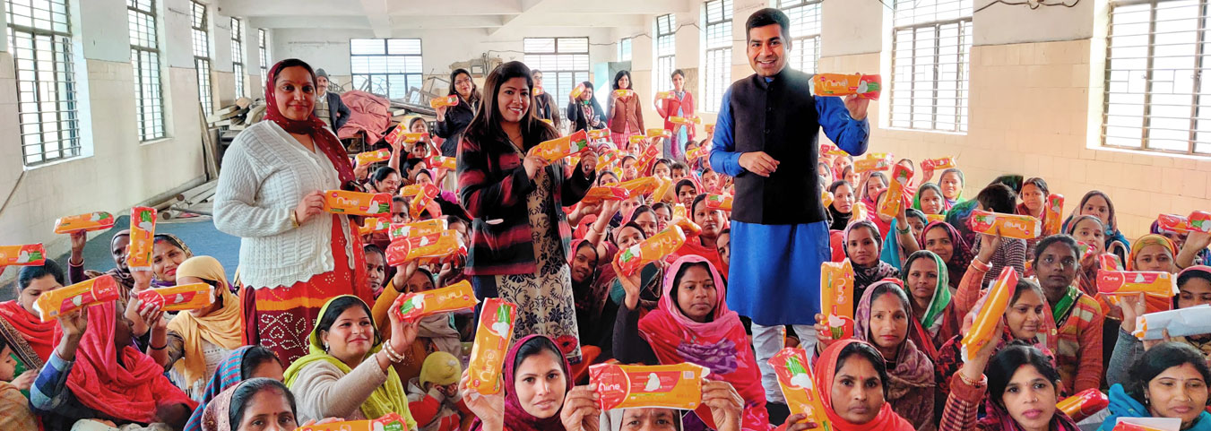 CSR funding for menstrual health programs